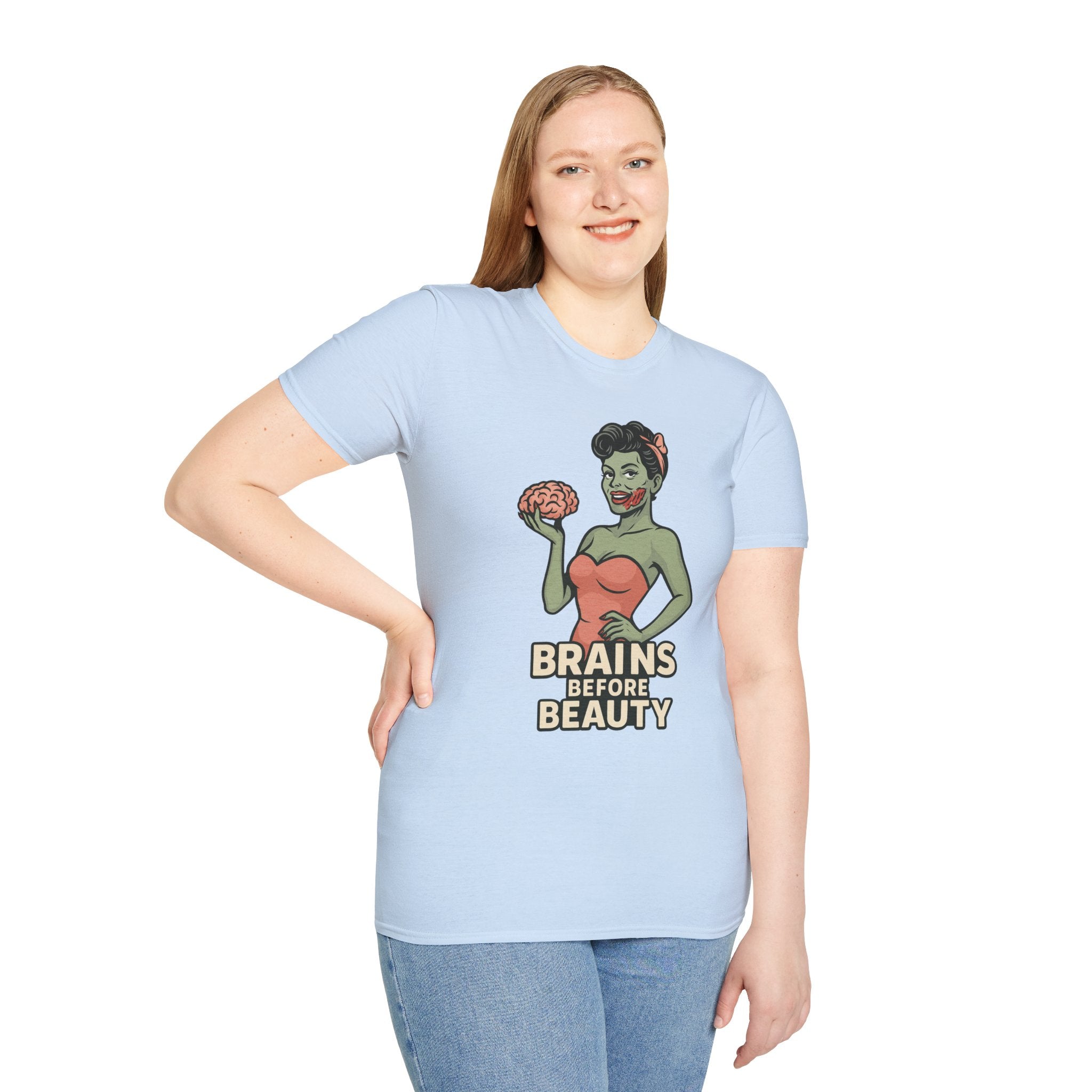 Brains Before Beauty T-Shirt