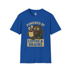 Powered by Coffee and Brains T-Shirt