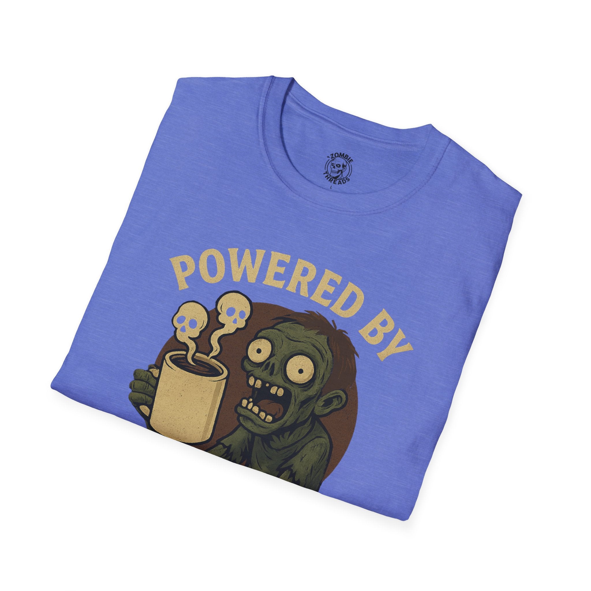 Powered by Coffee and Brains T-Shirt