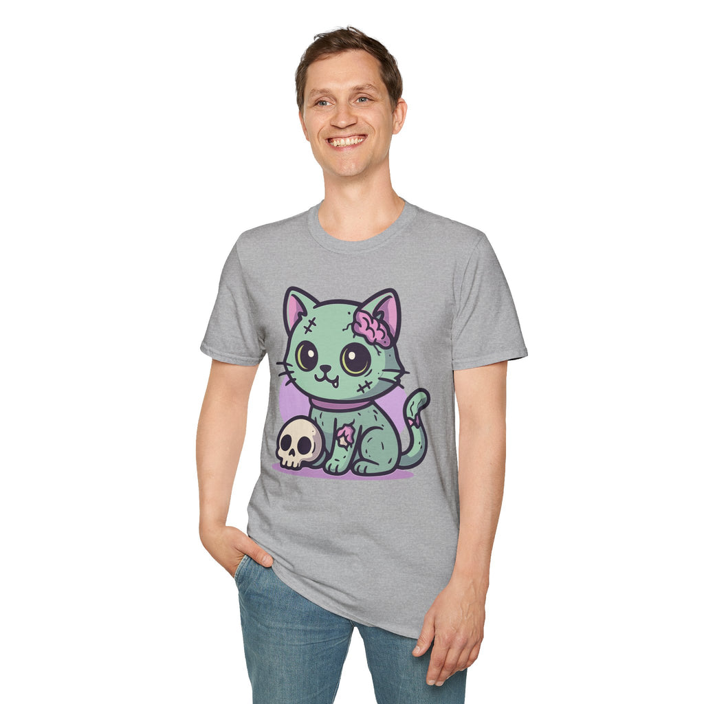 Undead Chibi Cat T-shirt