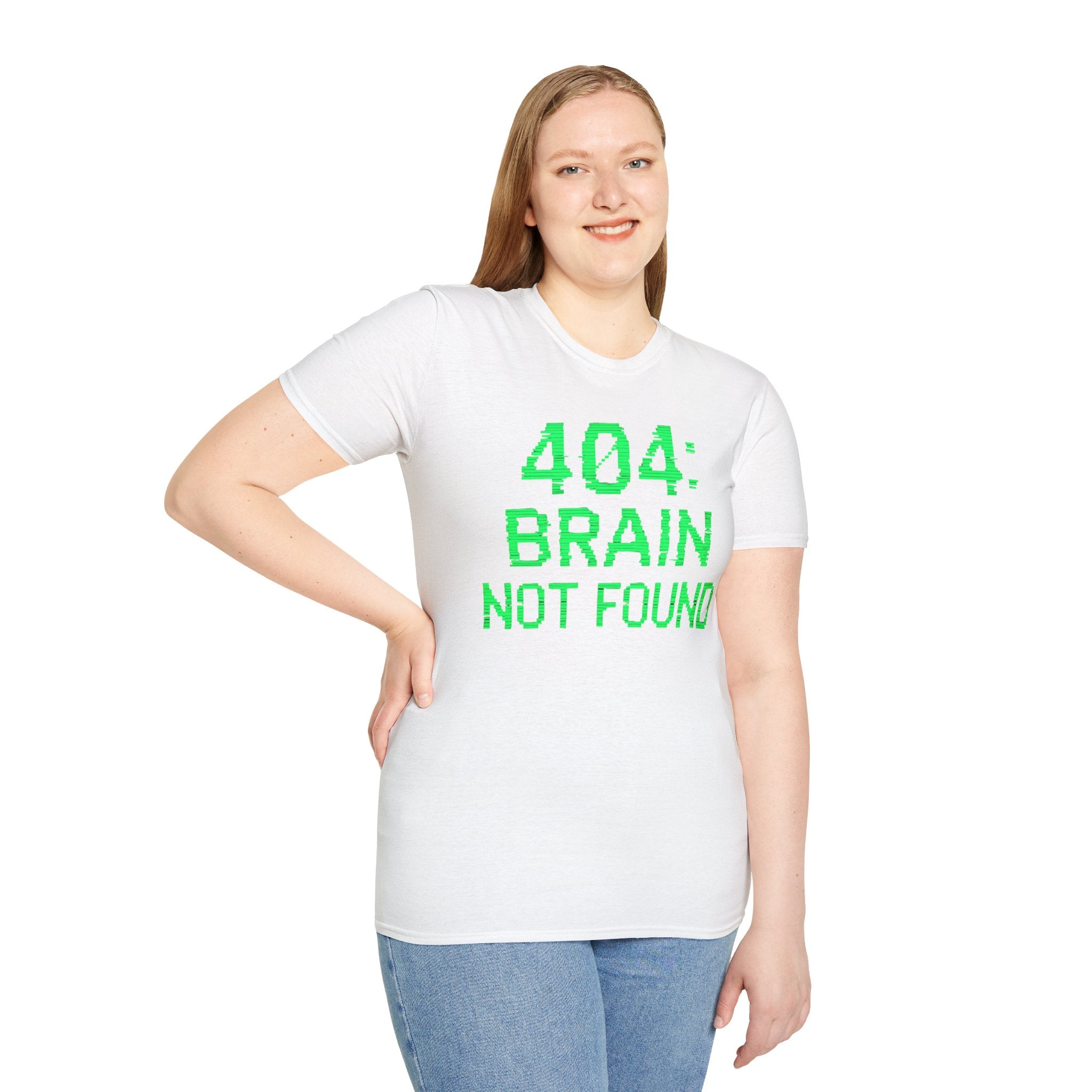 404: Brain Not Found T-shirt