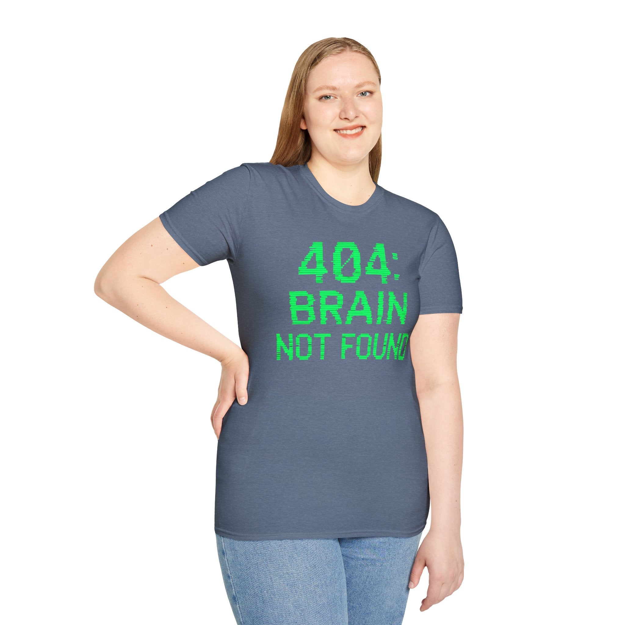 404: Brain Not Found T-shirt