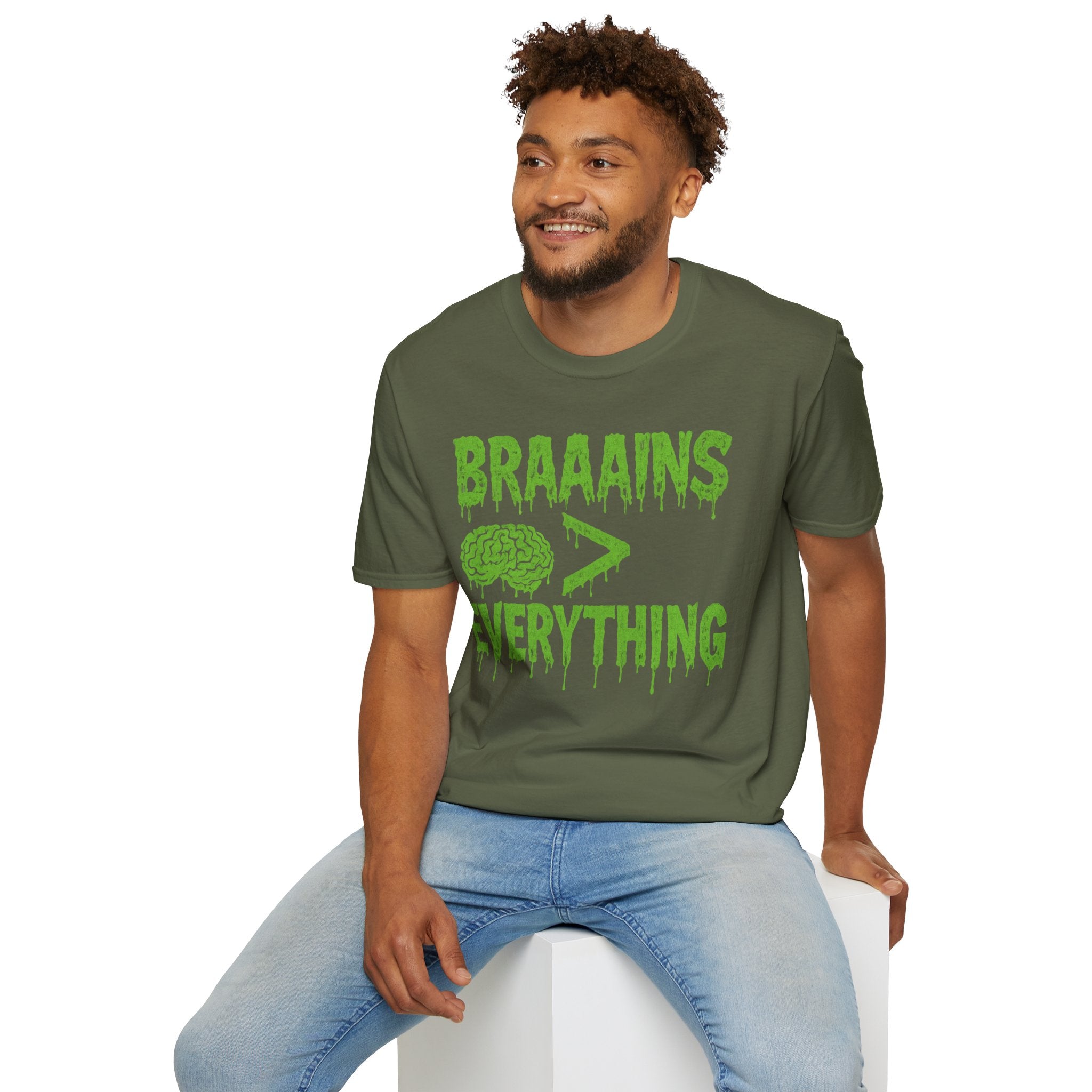 Brains Over Everything T-shirt