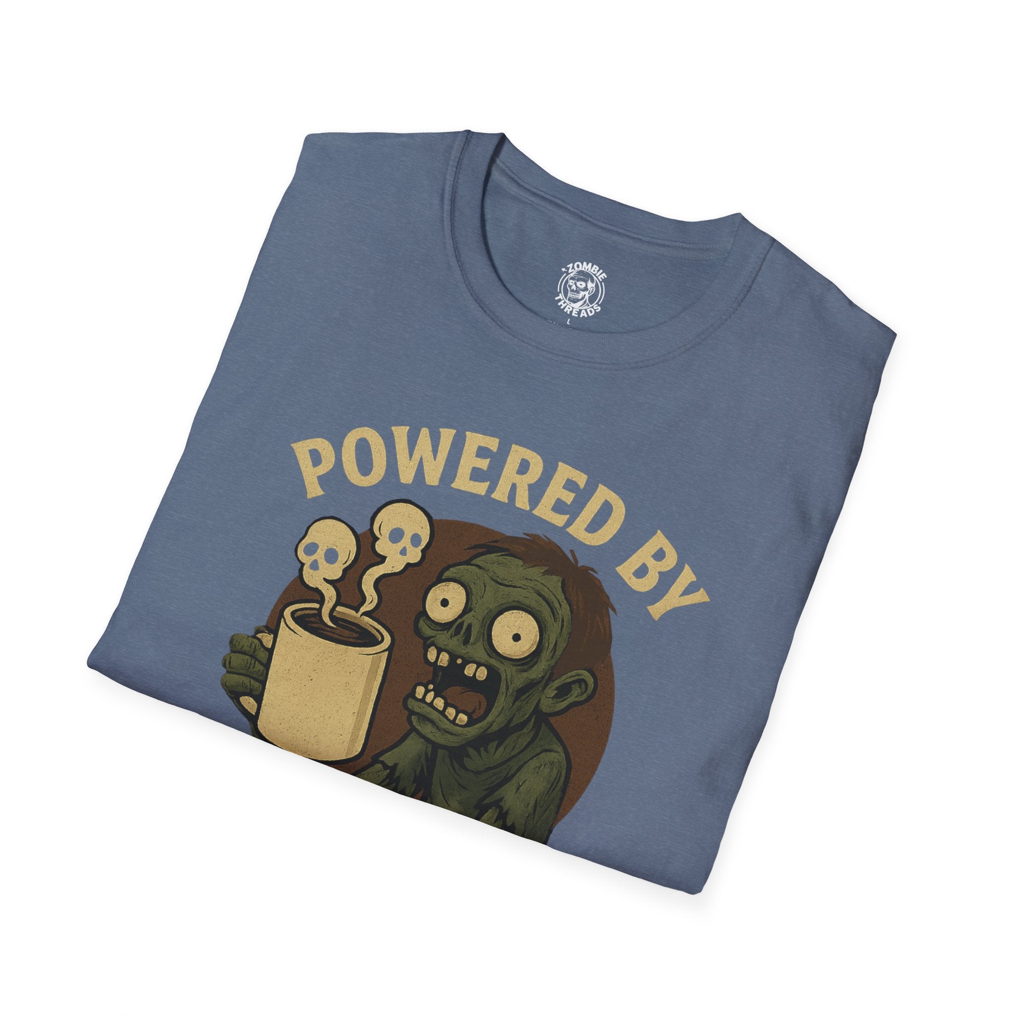 Powered by Coffee and Brains T-Shirt