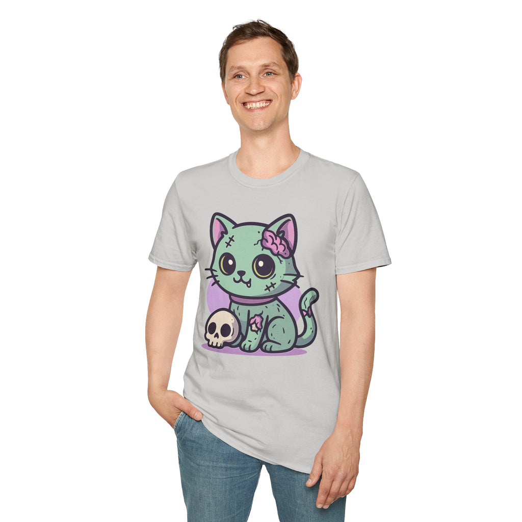 Undead Chibi Cat T-shirt
