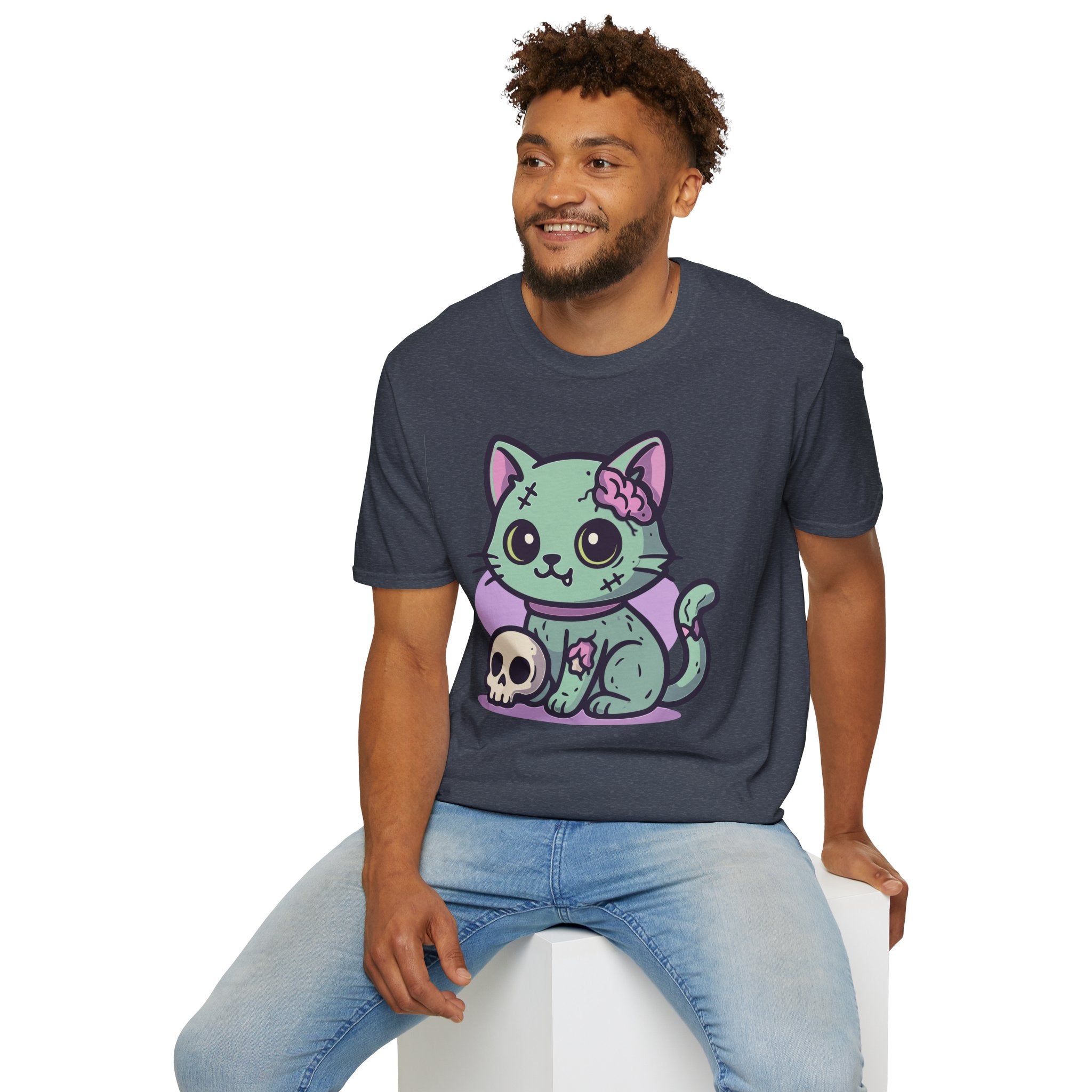 Undead Chibi Cat T-shirt