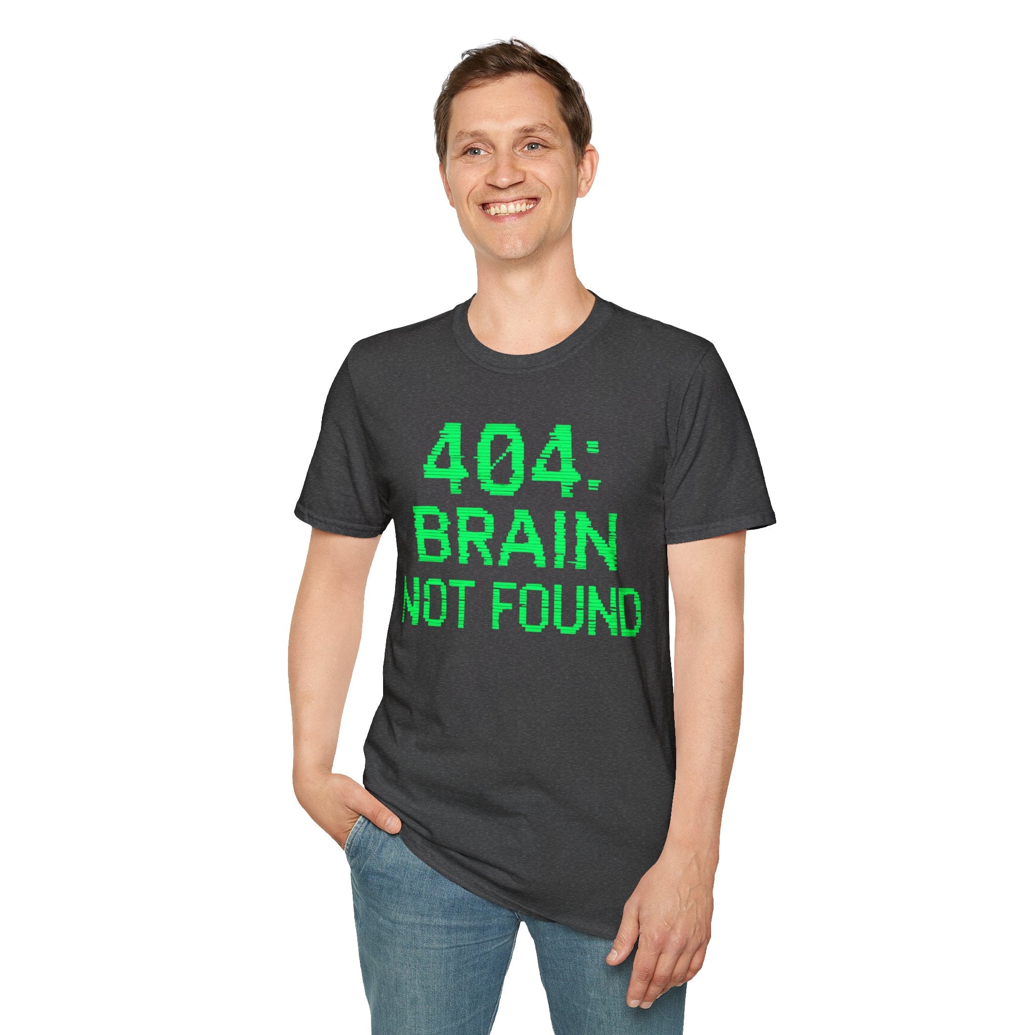 404: Brain Not Found T-shirt