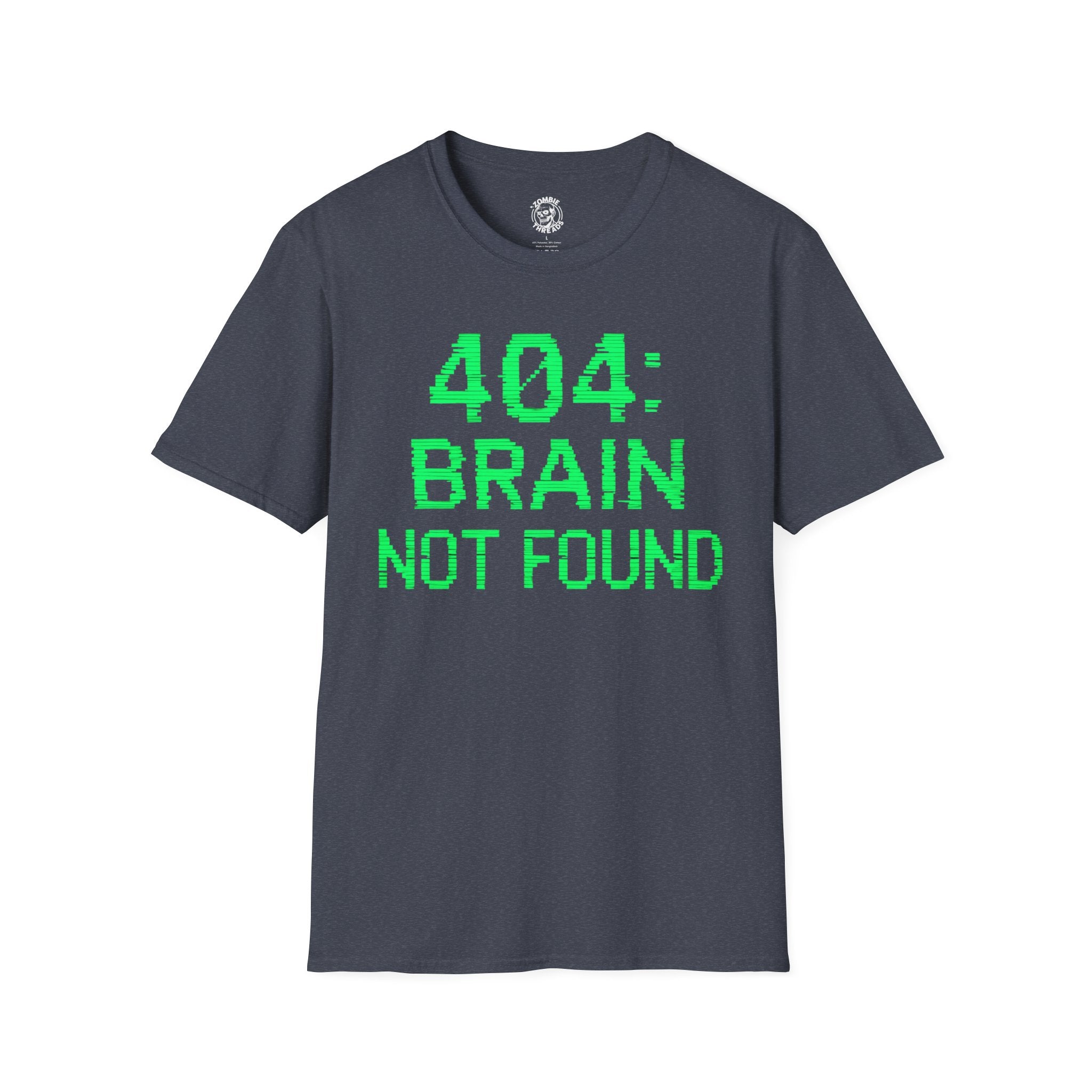 404: Brain Not Found T-shirt