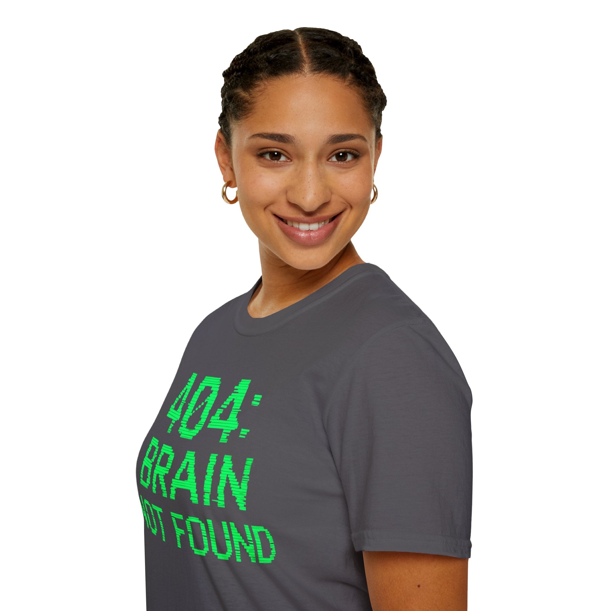 404: Brain Not Found T-shirt