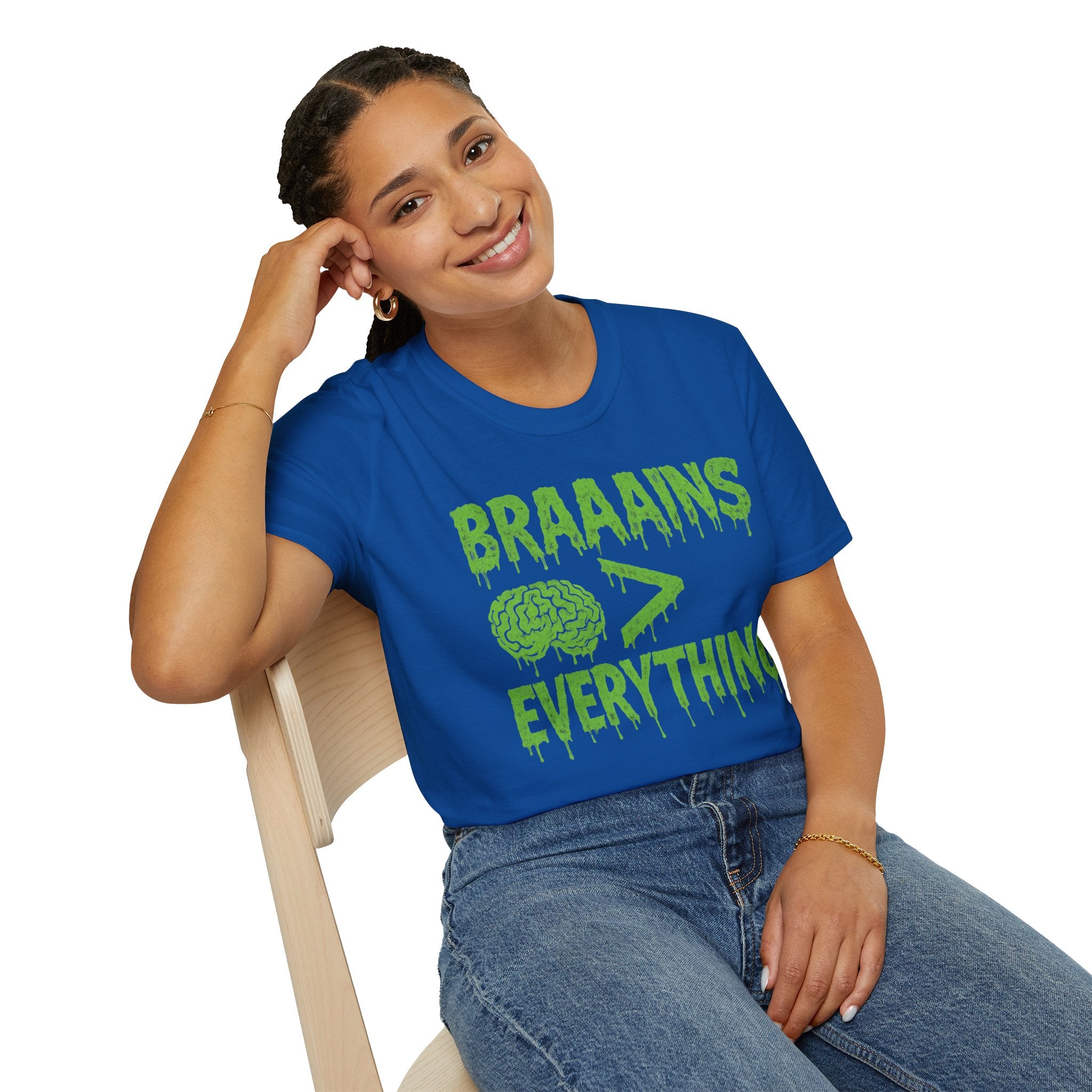 Brains Over Everything T-shirt