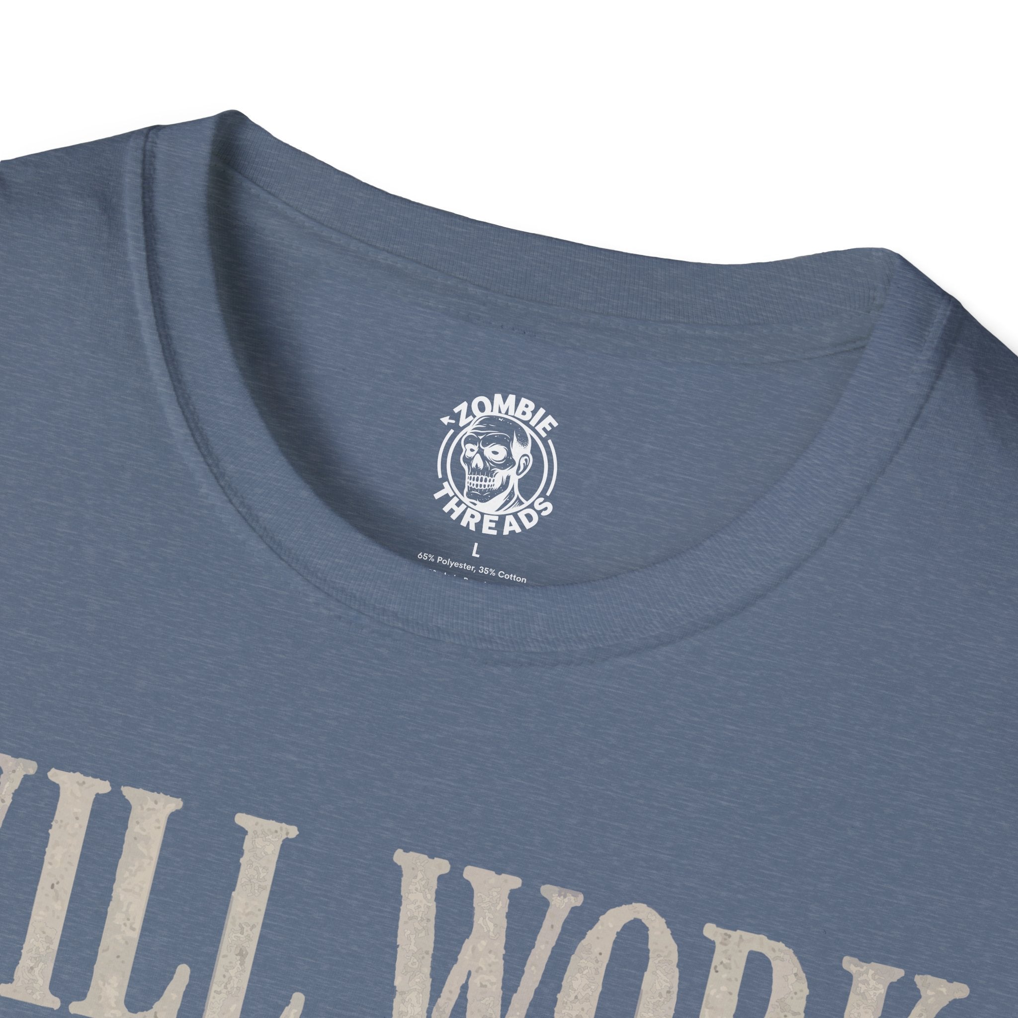 Will Work for Flesh T-shirt