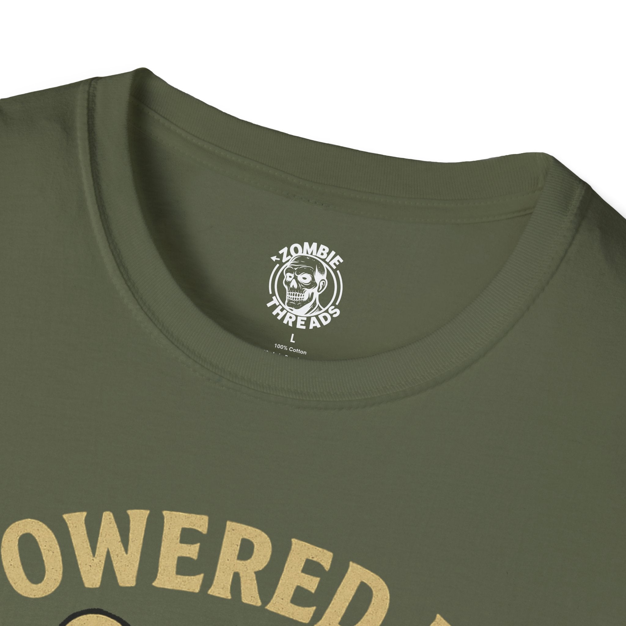 Powered by Coffee and Brains T-Shirt