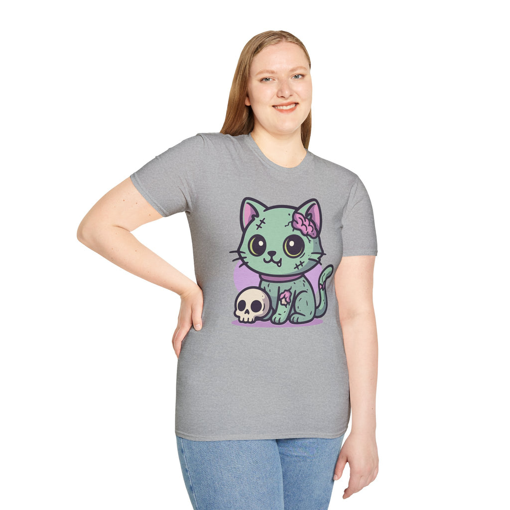Undead Chibi Cat T-shirt