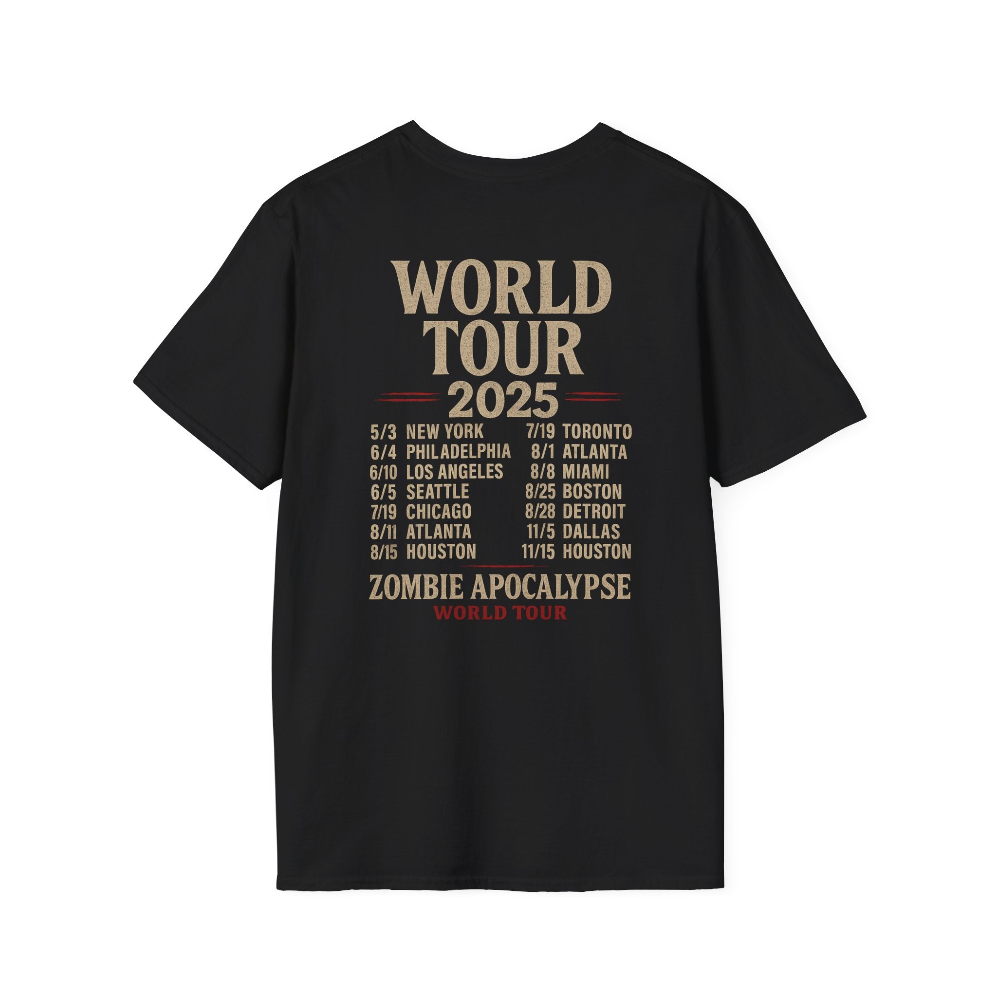 Zombie Apocalypse: World Tour T-Shirt