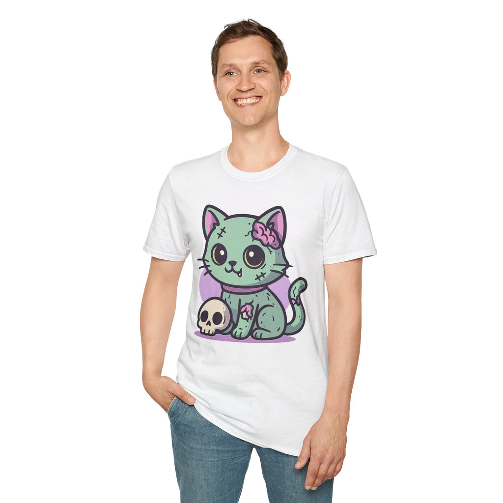 Undead Chibi Cat T-shirt