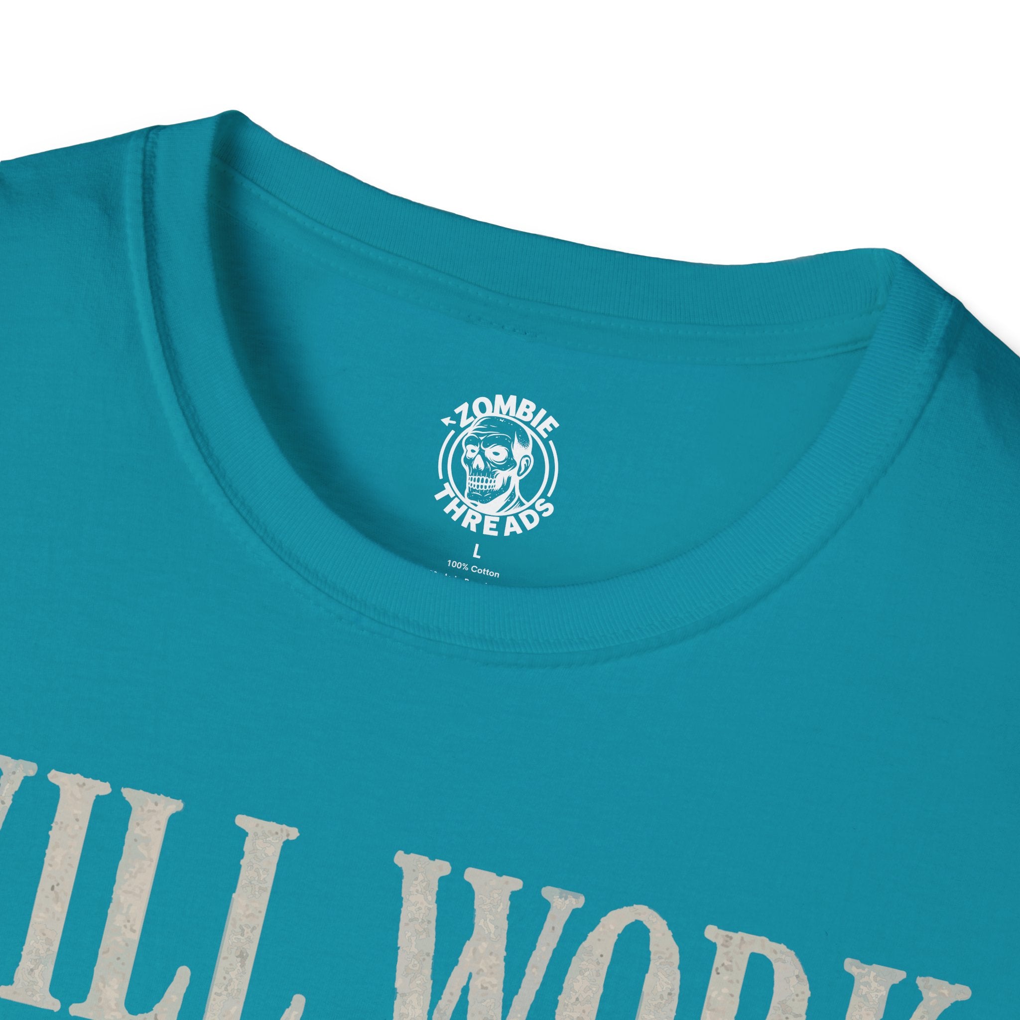 Will Work for Flesh T-shirt