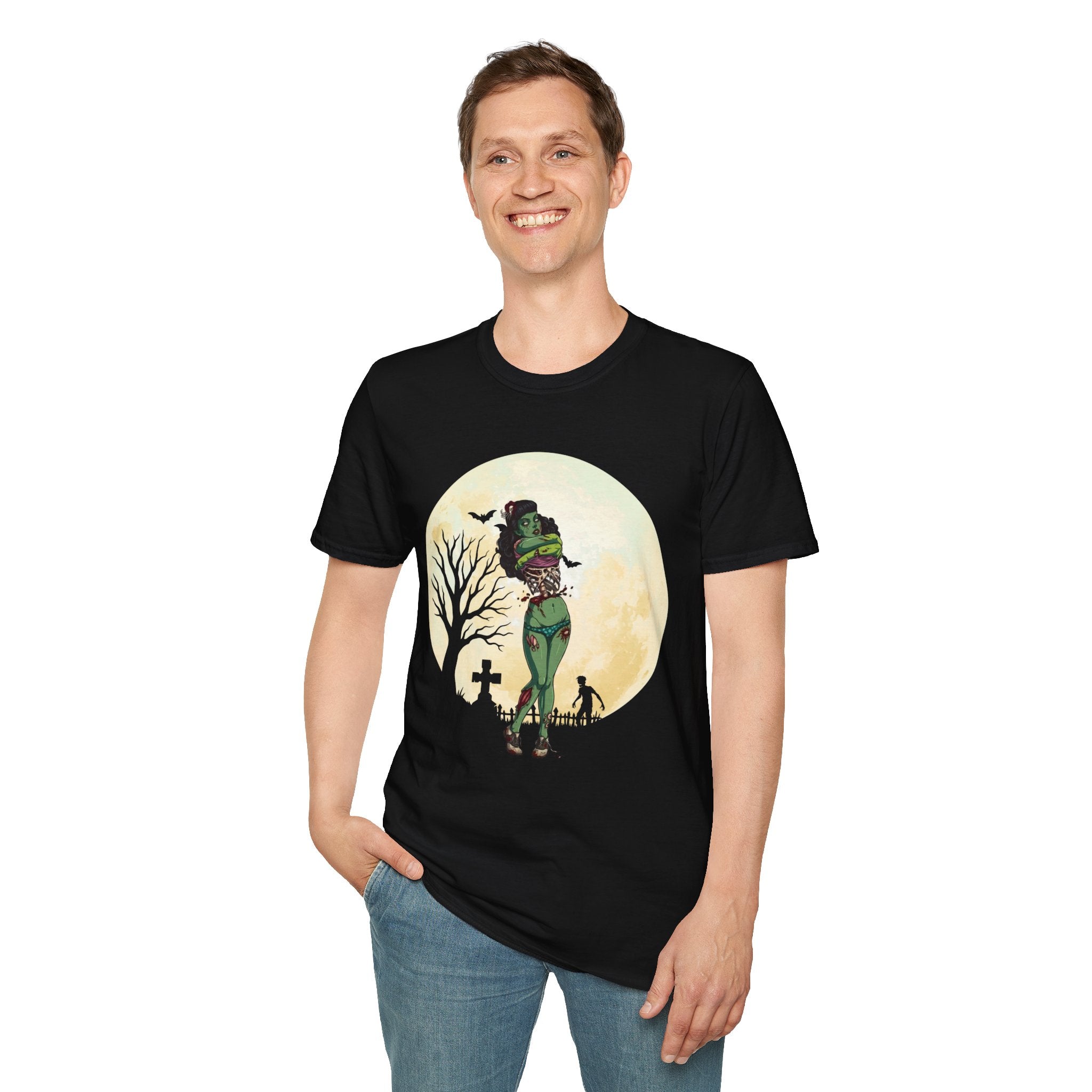 Graveyard Hot Yellow T-Shirt