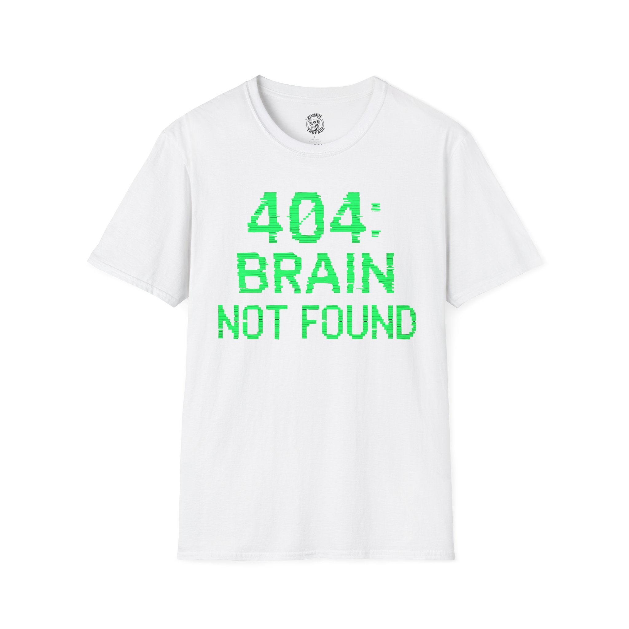 404: Brain Not Found T-shirt