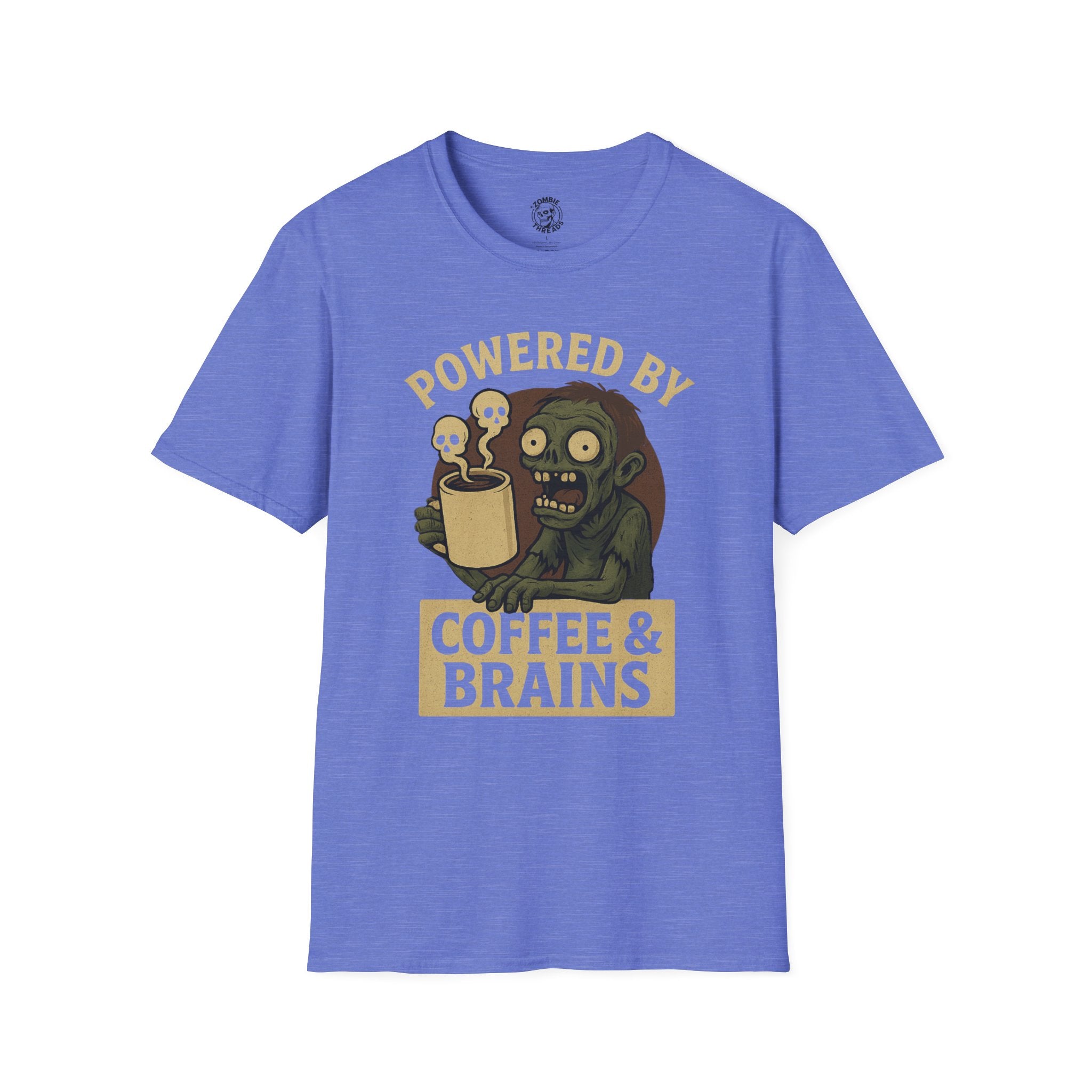 Powered by Coffee and Brains T-Shirt