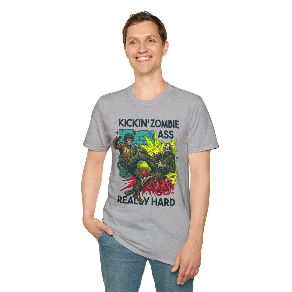 Kickin' Zombie Ass T-Shirt