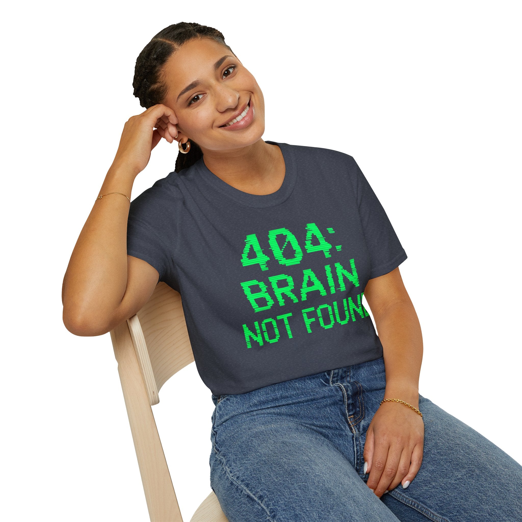 404: Brain Not Found T-shirt