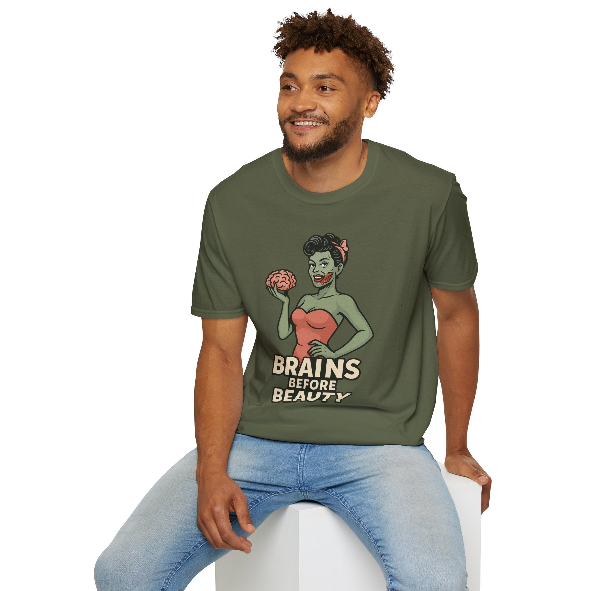 Brains Before Beauty T-Shirt