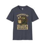 Powered by Coffee and Brains T-Shirt