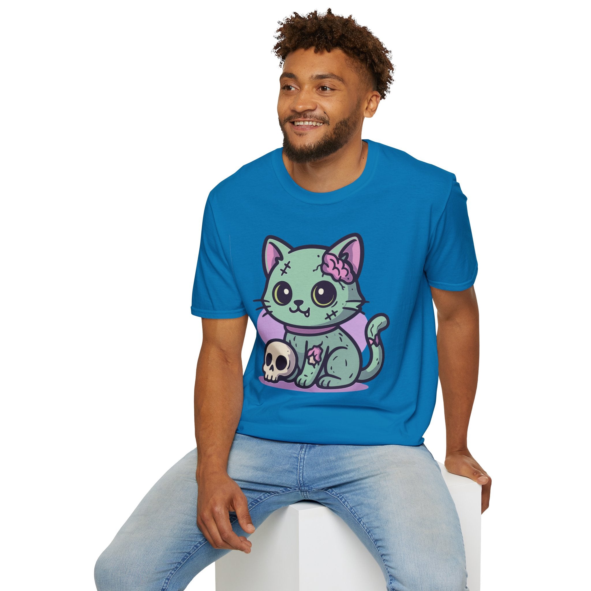 Undead Chibi Cat T-shirt