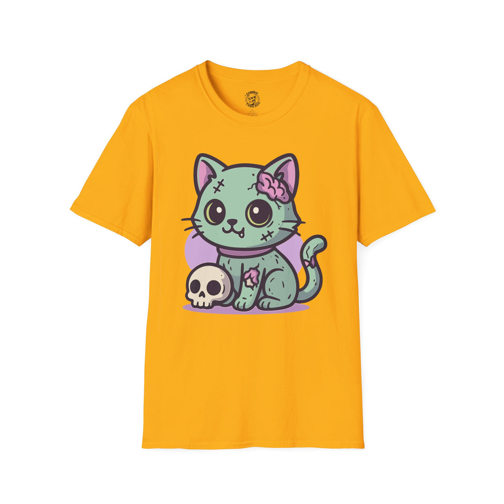 Undead Chibi Cat T-shirt