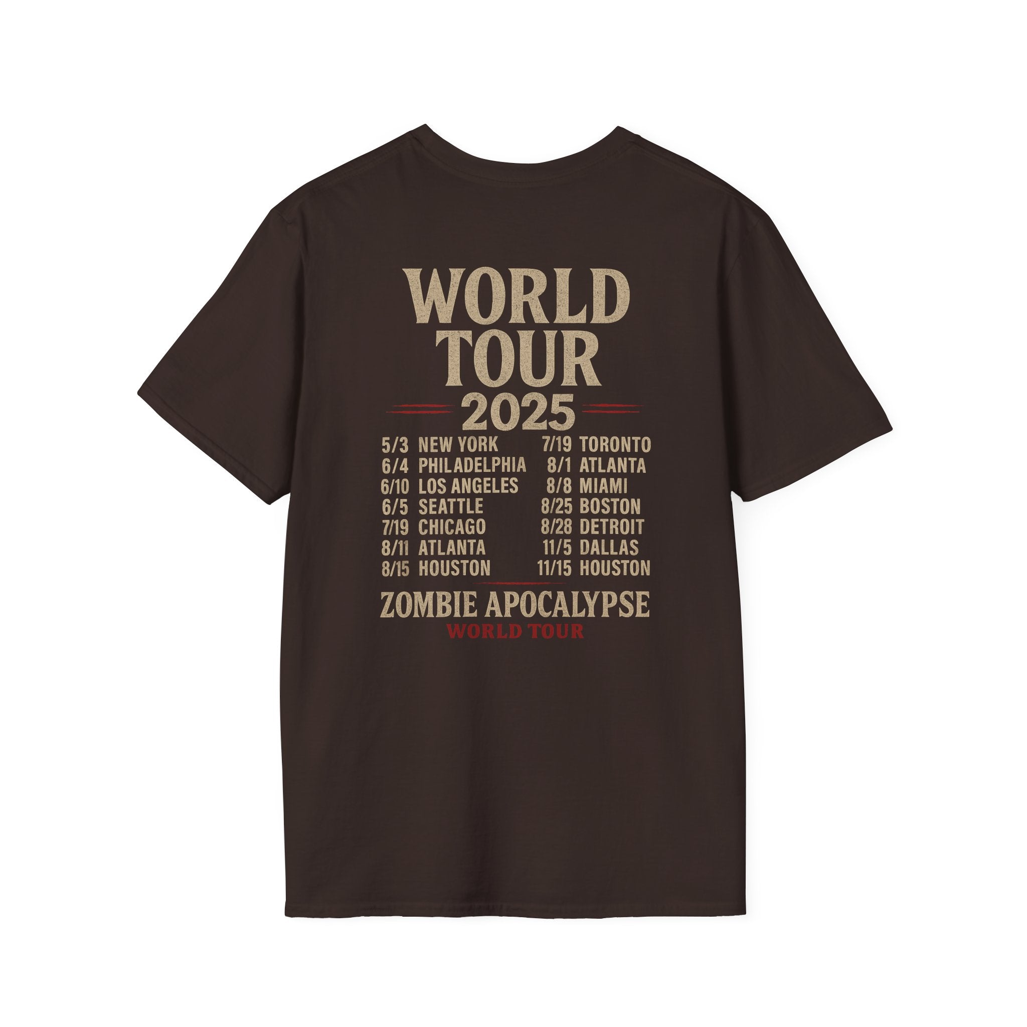 Zombie Apocalypse: World Tour T-Shirt