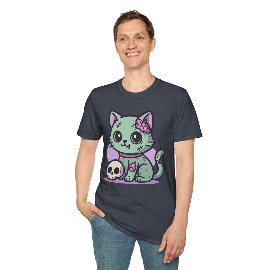 Undead Chibi Cat T-shirt