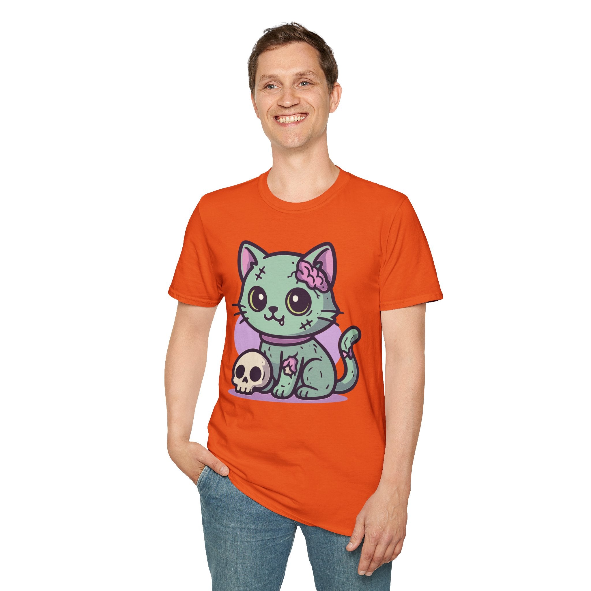 Undead Chibi Cat T-shirt