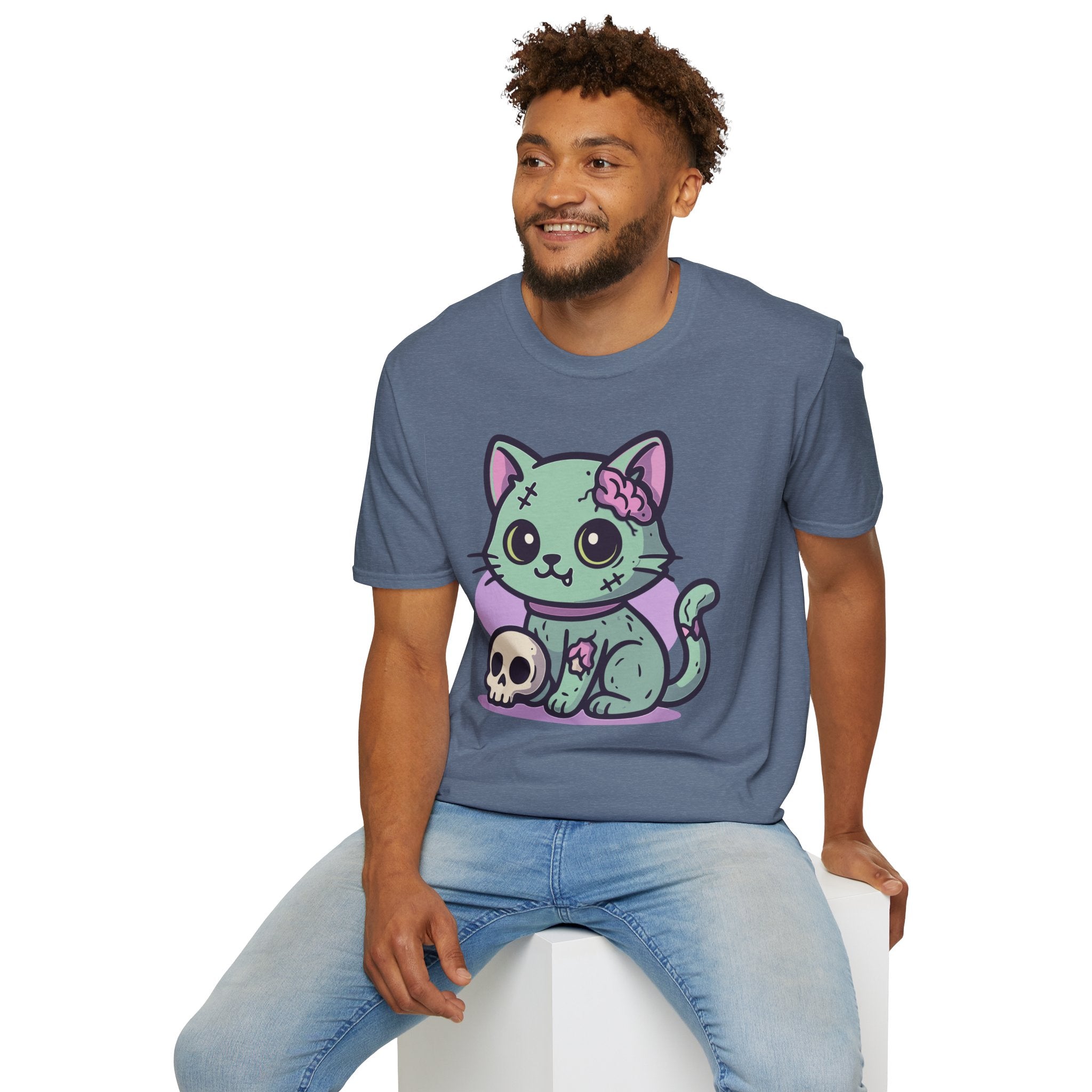 Undead Chibi Cat T-shirt