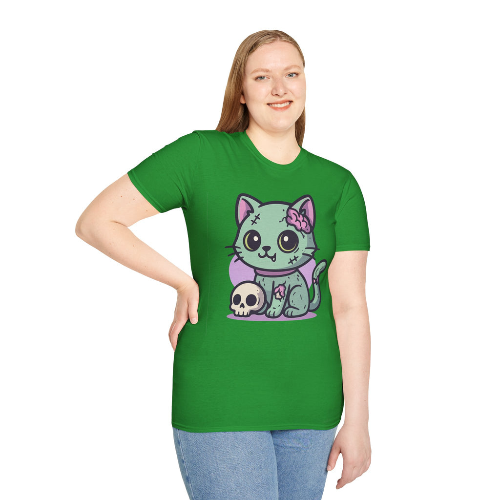 Undead Chibi Cat T-shirt