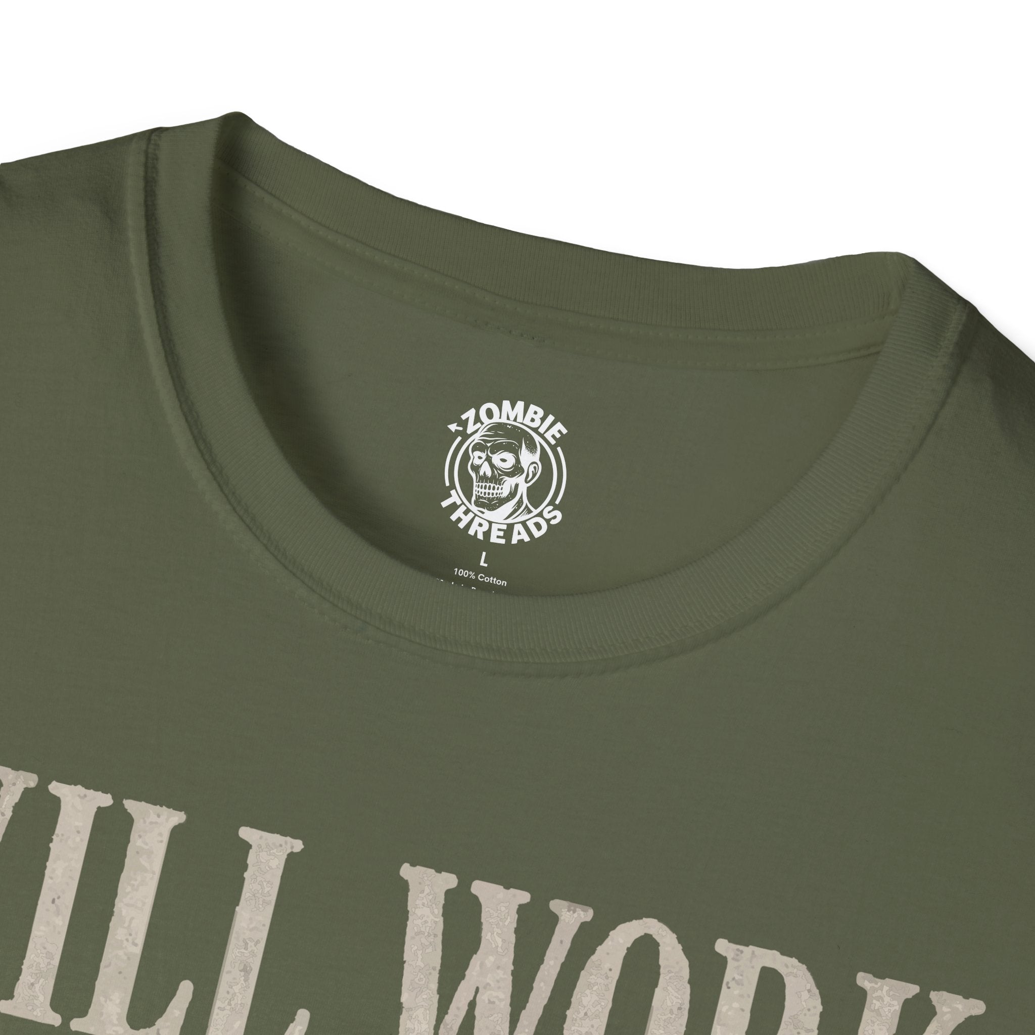 Will Work for Flesh T-shirt