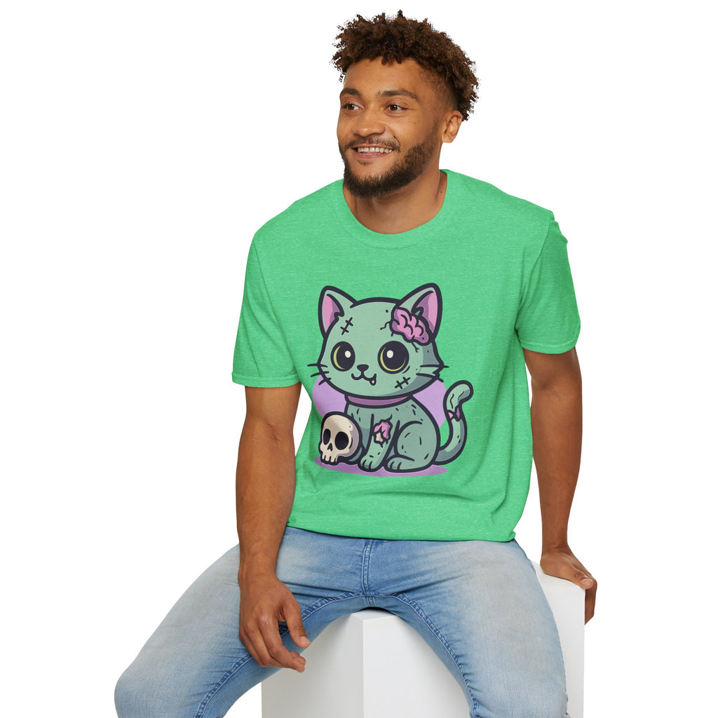 Undead Chibi Cat T-shirt
