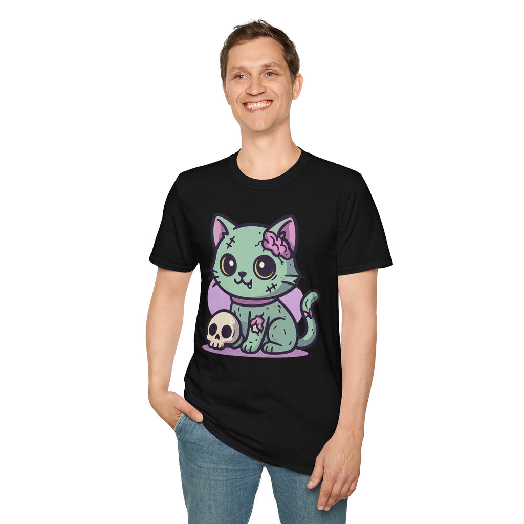 Undead Chibi Cat T-shirt