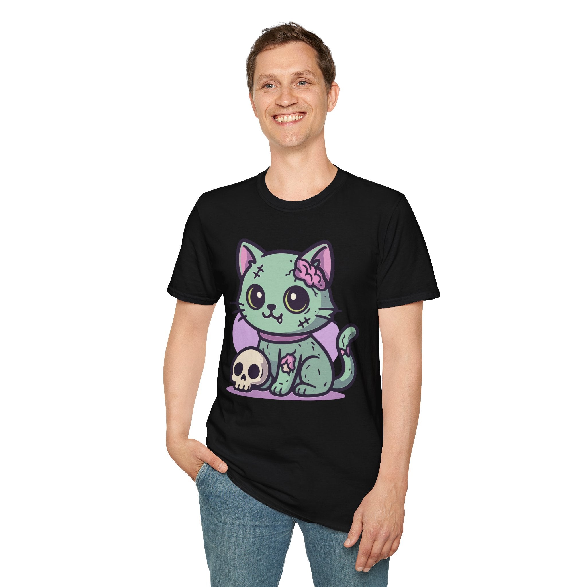 Undead Chibi Cat T-shirt