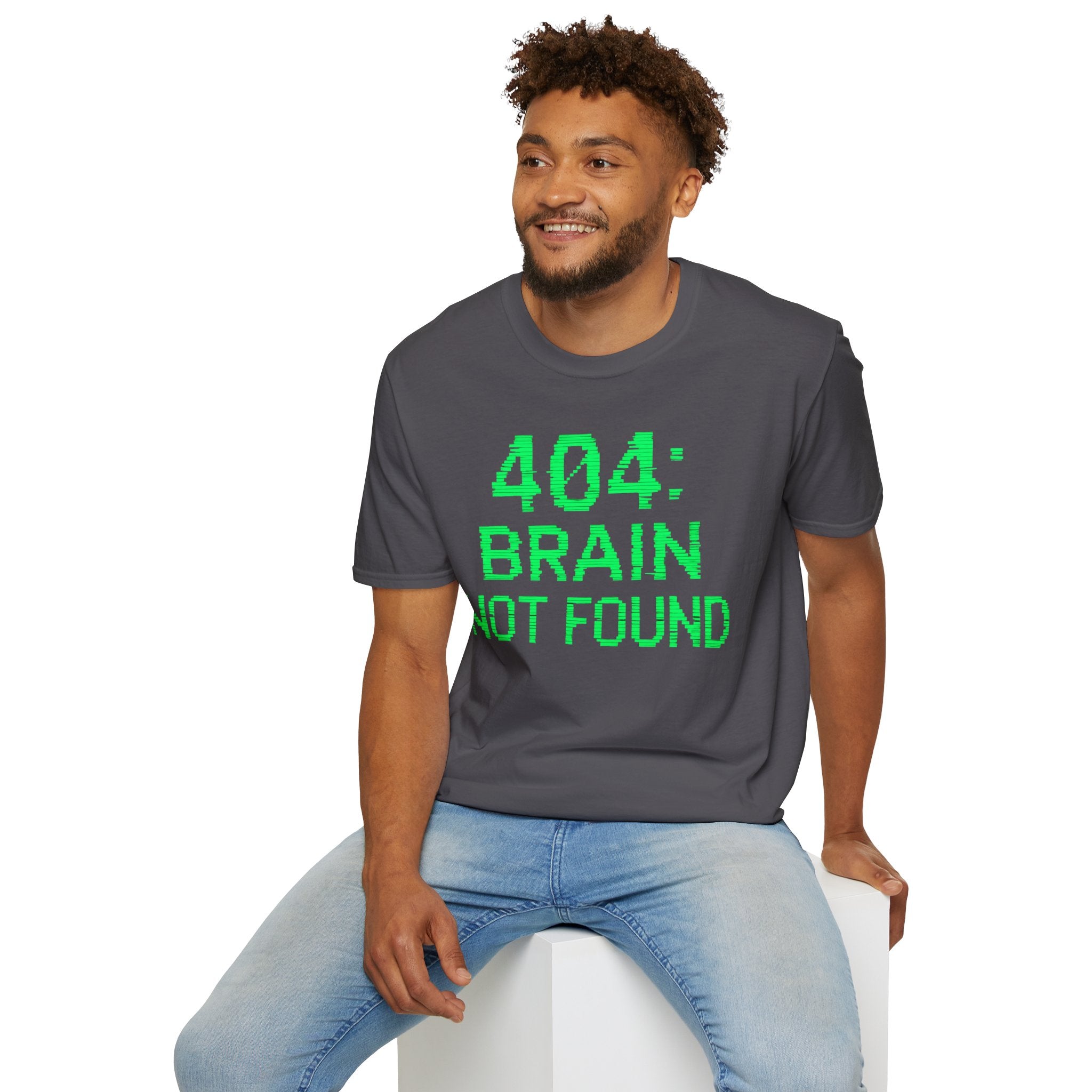 404: Brain Not Found T-shirt