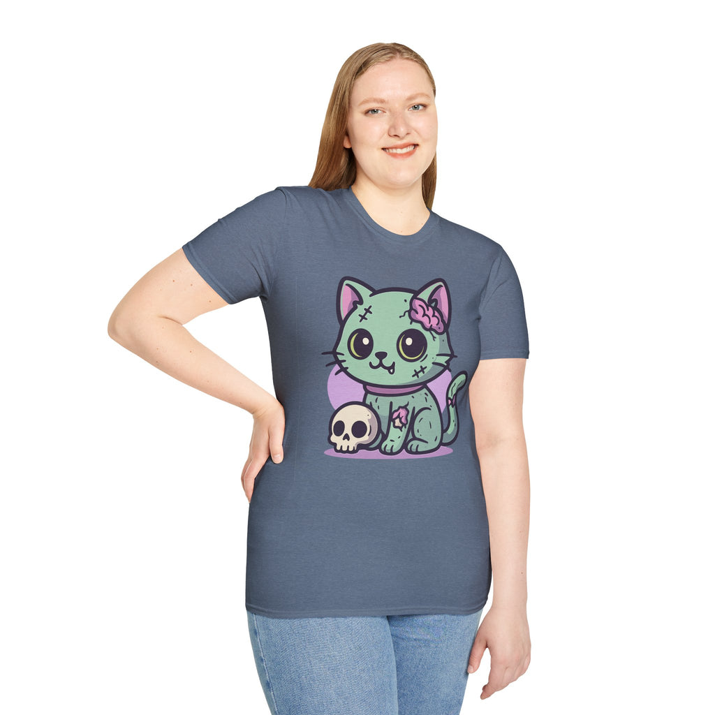 Undead Chibi Cat T-shirt