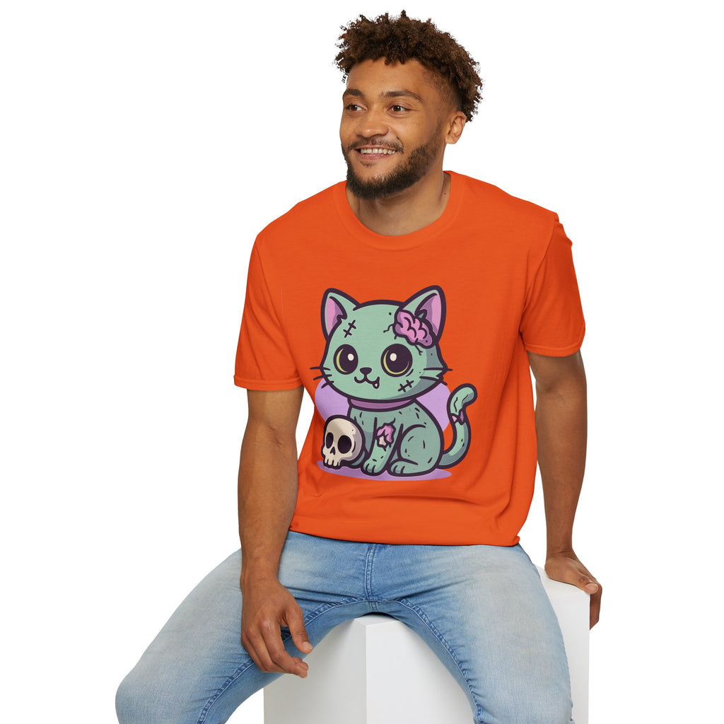 Undead Chibi Cat T-shirt
