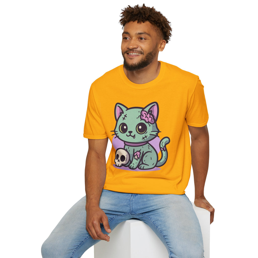 Undead Chibi Cat T-shirt