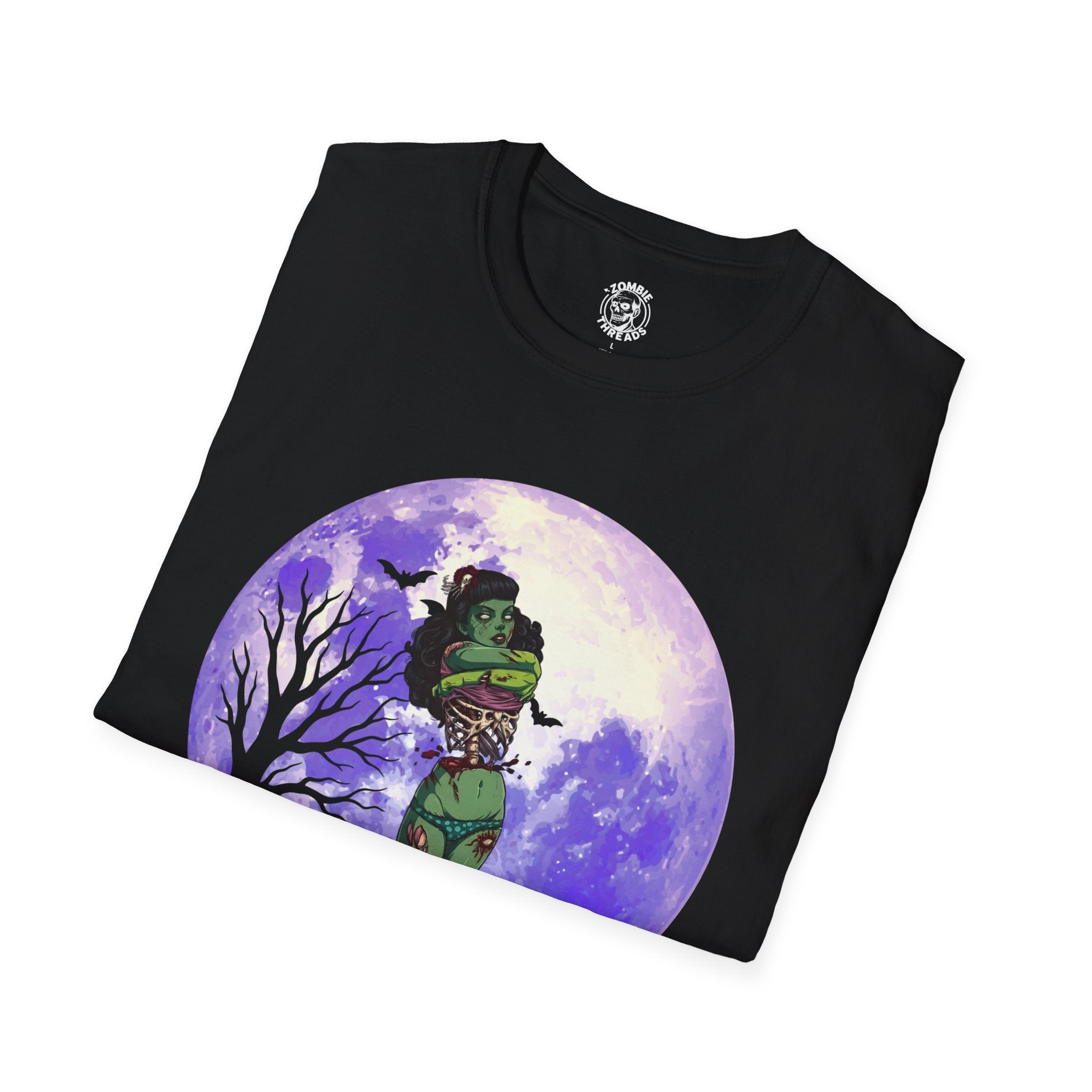 Graveyard Hot Purple T-Shirt
