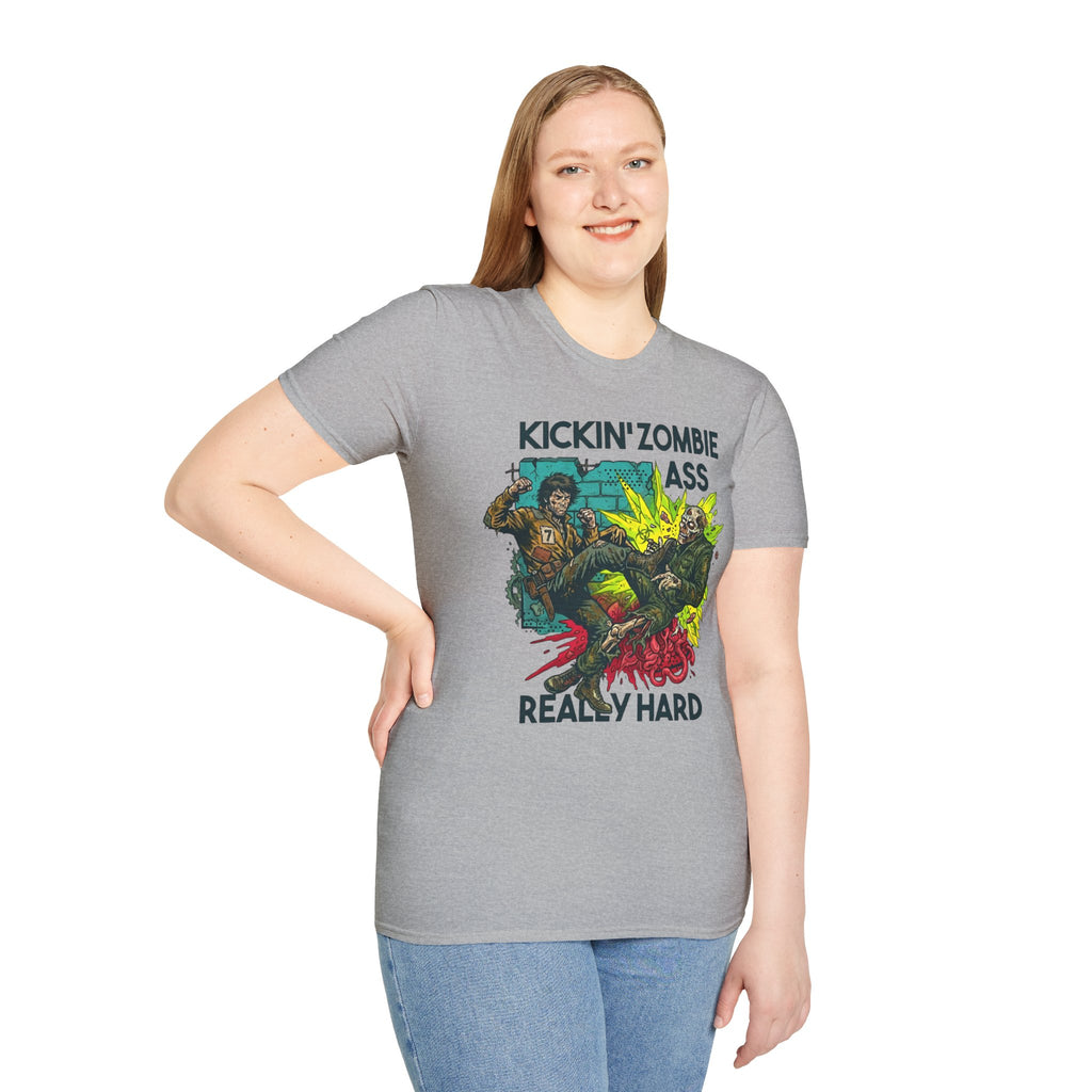 Kickin' Zombie Ass T-Shirt