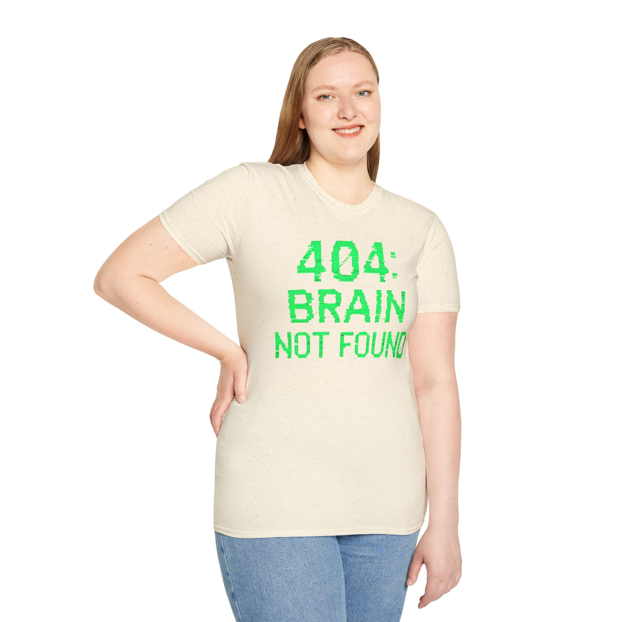 404: Brain Not Found T-shirt