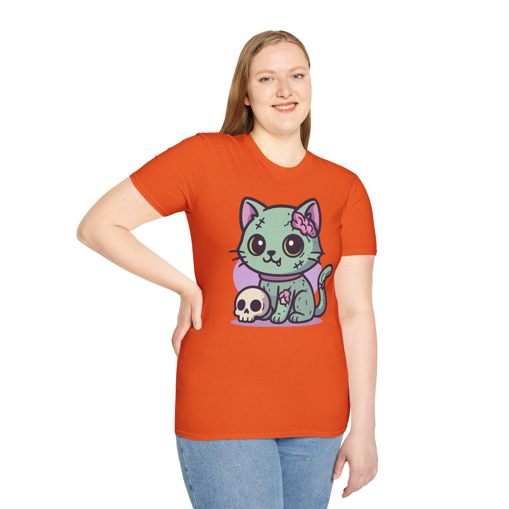 Undead Chibi Cat T-shirt