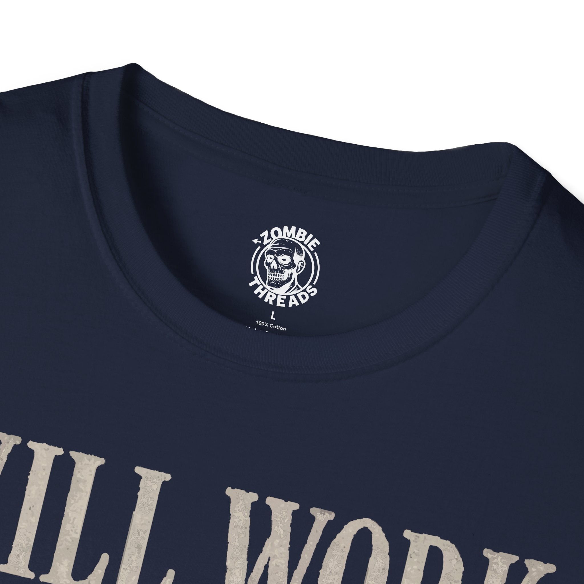 Will Work for Flesh T-shirt