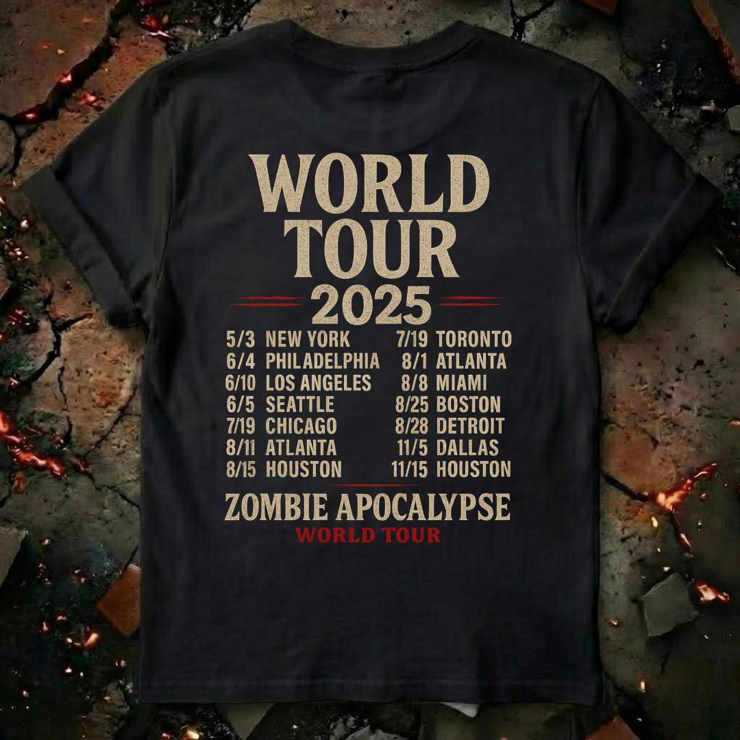 Zombie Apocalypse: World Tour T-Shirt