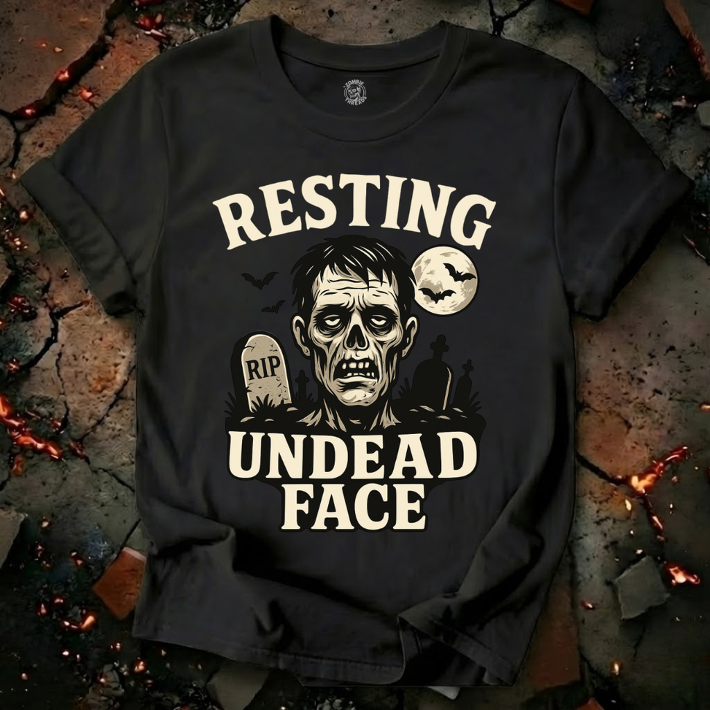 Resting Undead Face T-Shirt