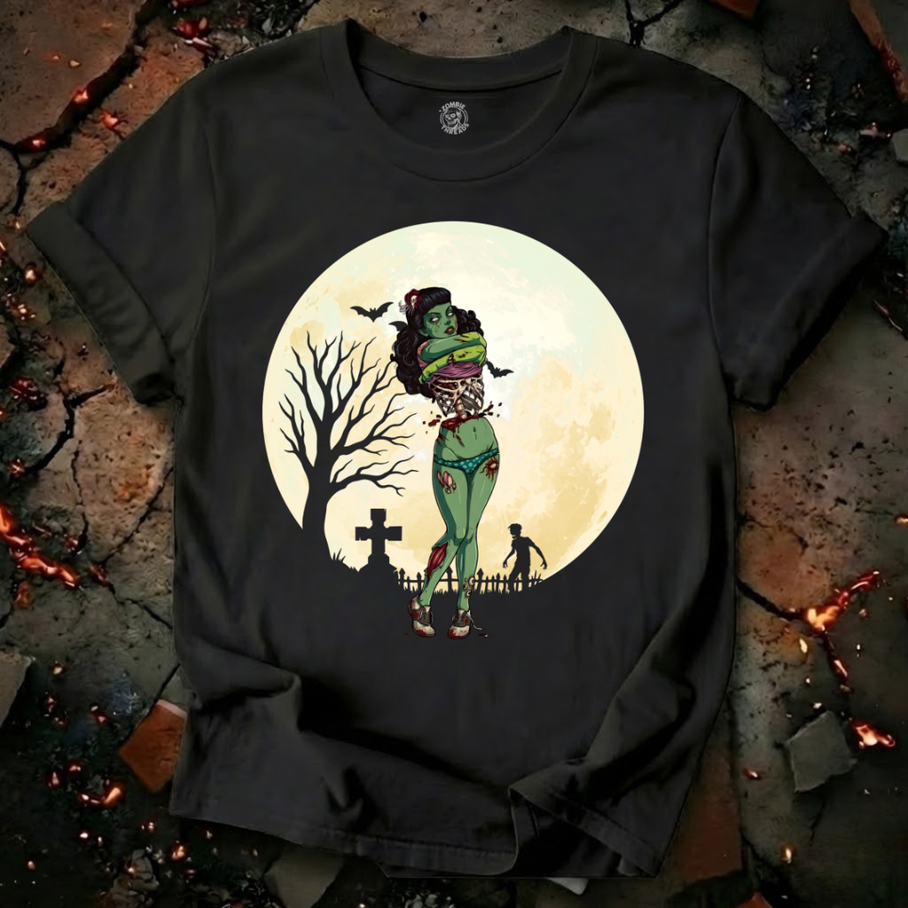 Graveyard Hot Yellow T-Shirt